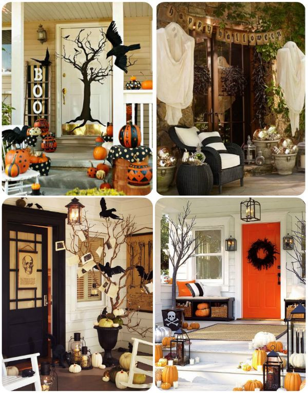 Halloween Porch Decorating Ideas
 Best 25 Halloween front porches ideas on Pinterest