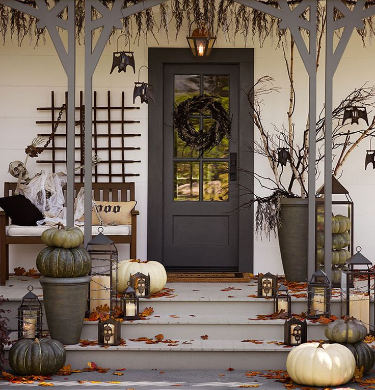 Halloween Porch Ideas
 16 Beauty Front Porch Designs For Halloween Day – Top Easy