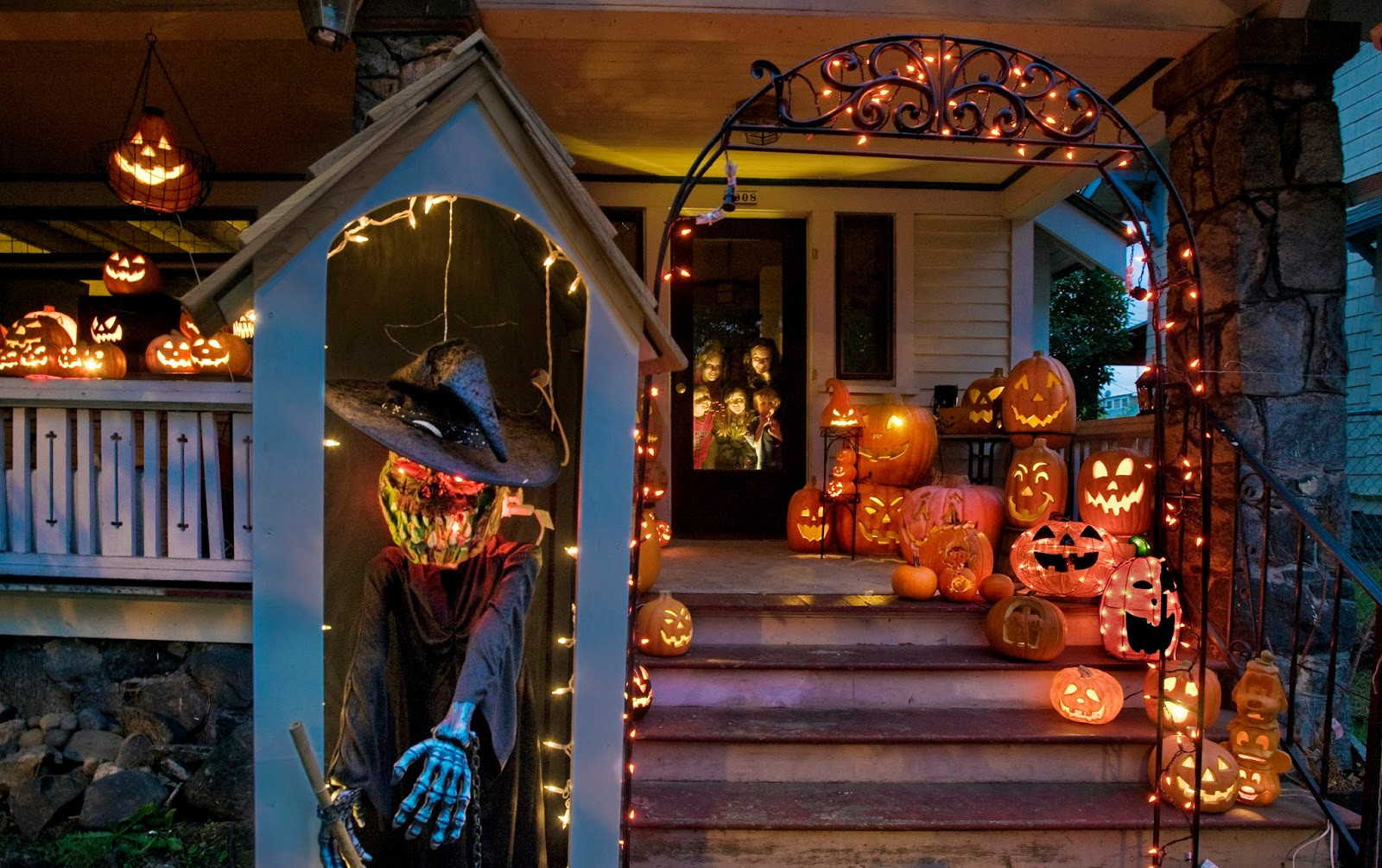 Halloween Porch Light
 Halloween Costumes 2018 Halloween Yard Decoration Displays