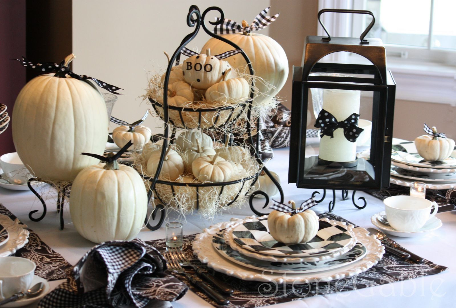 Halloween Table Decorations
 Outside the Box Papers 10 Terrifyingly Terrific Halloween