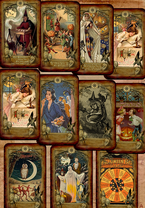 Halloween Tarot Deck
 Counting Down to Hallowe en Tarot Cards and the Art of