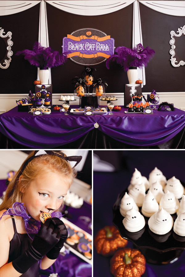 Halloween Theme Party Ideas For Adults
 Black Cat Ball Kid s Halloween Party Hostess with the