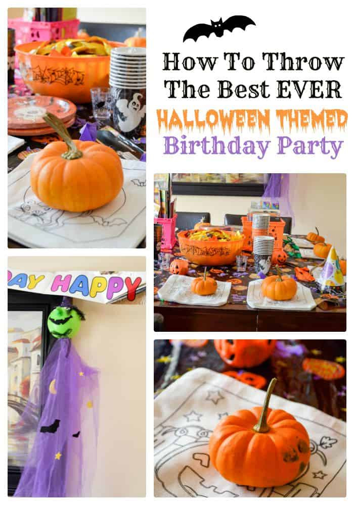 Halloween Themed Birthday Party Ideas
 How To Throw The Best EVER Halloween Themed Birthday Party