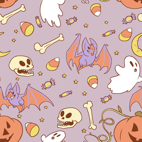 Halloween Tile Background
 ghost pattern