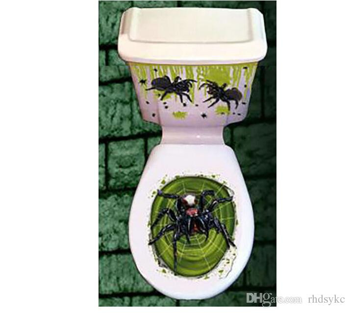 Halloween Toilet Decorations
 Halloween Toilet Stickers Halloween Decal Removable Scary