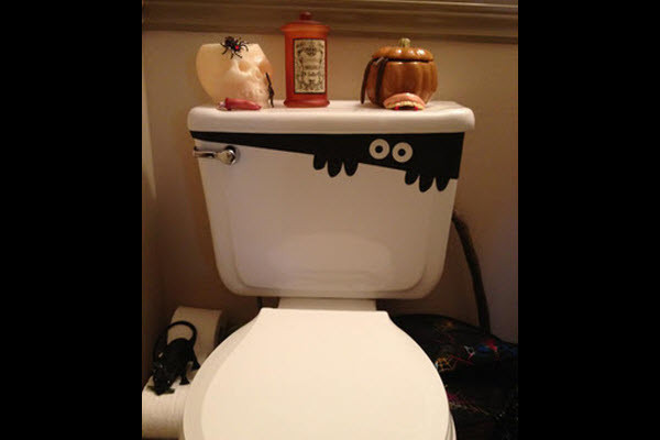 Halloween Toilet Decorations
 15 Halloween Decoration and Crafts for Kids