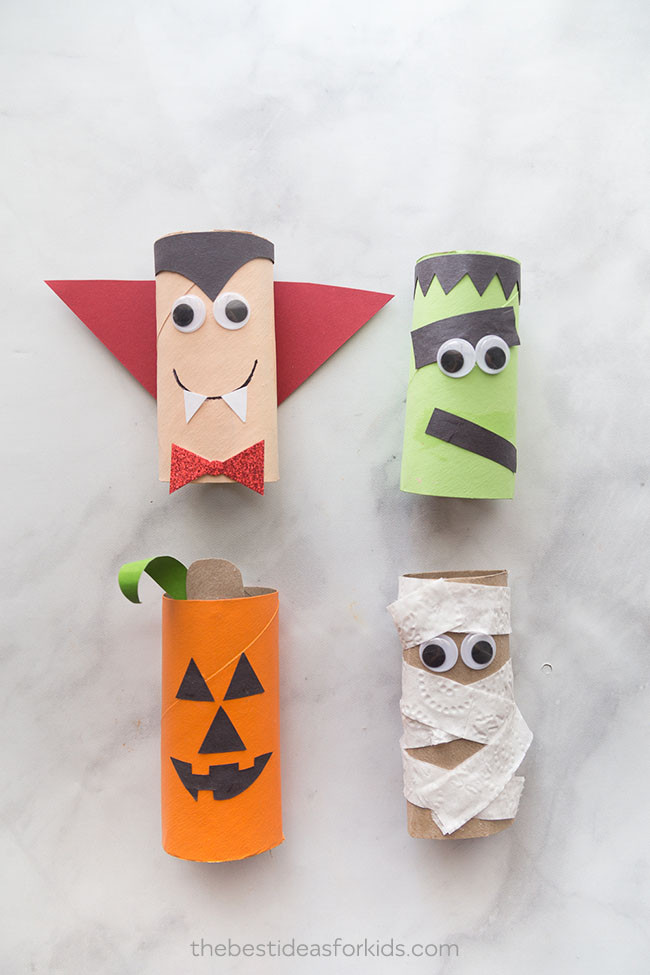 Halloween Toilet Paper
 Halloween Toilet Paper Roll Crafts The Best Ideas for Kids