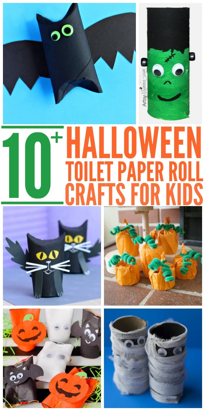 Halloween Toilet Paper
 10 Easy Halloween Toilet Paper Roll Crafts Glue Sticks