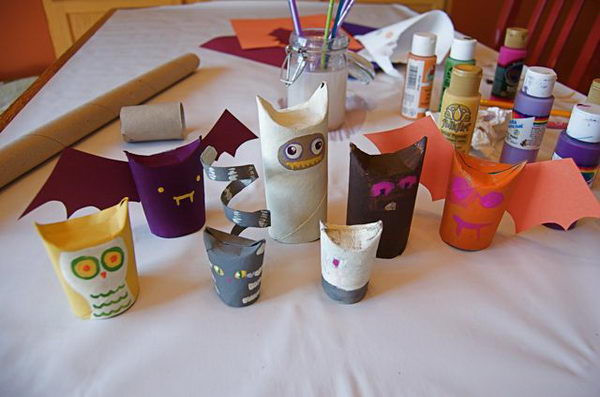 Halloween Toilet Paper Roll Crafts
 150 Homemade Toilet Paper Roll Crafts