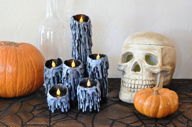 Halloween Toilet Paper Roll Crafts
 Halloween Toilet Paper Roll Candles Make Life Lovely