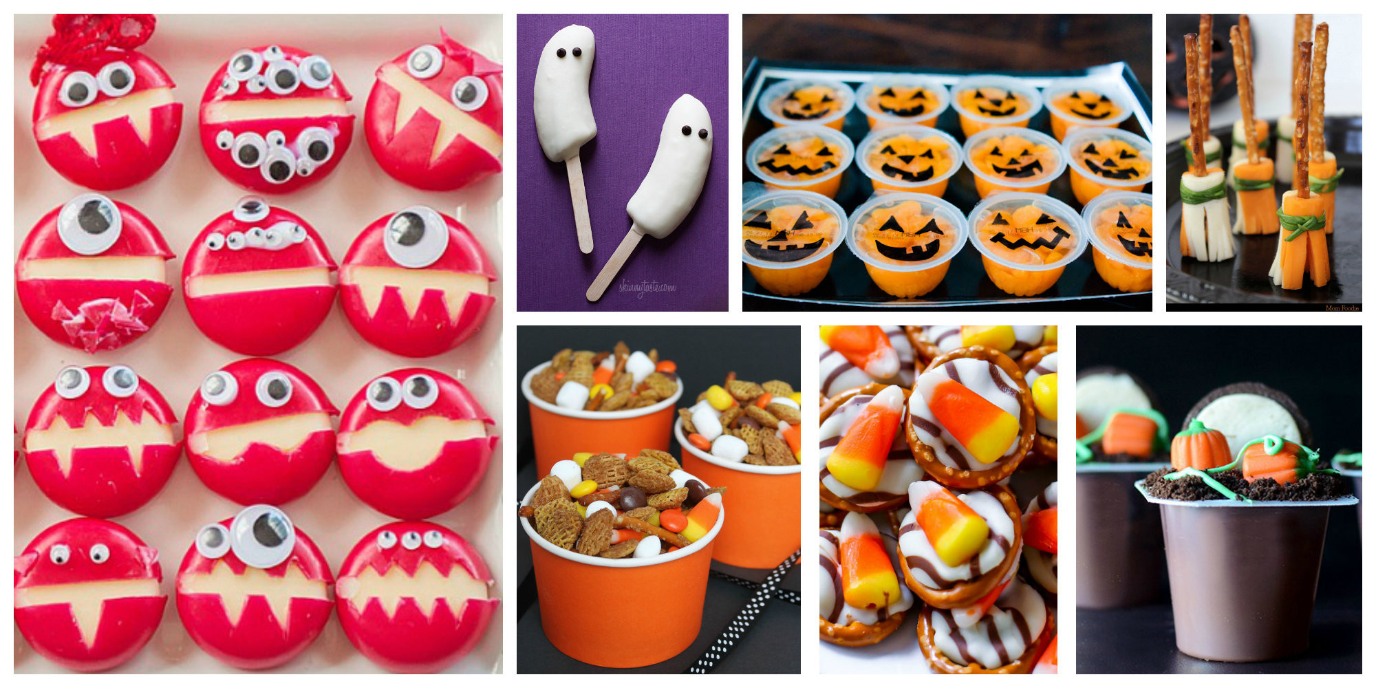 Halloween Treat Ideas For School Party
 10 Easy Halloween Treats for Lunches After School Snacks