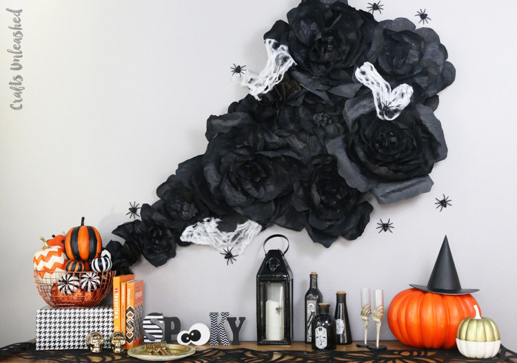 Halloween Wall Art
 DIY Halloween Wall Decorations Spooky Flowers Consumer