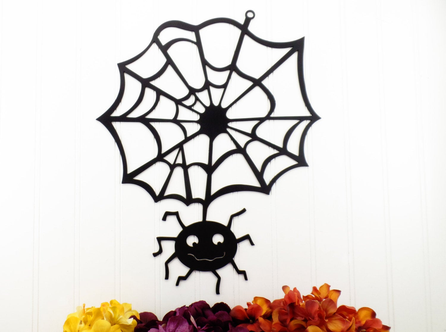 Halloween Wall Art
 Halloween Spiderweb Metal Wall Art Black 12x14 5 Spider