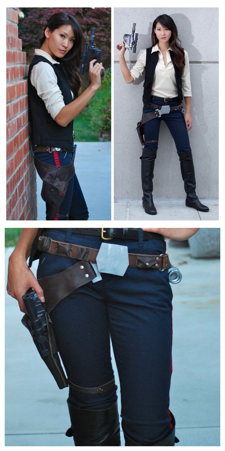Han Solo DIY Costume
 DIY Han Solo Cosplay Tutorials from The Stylish Geek This