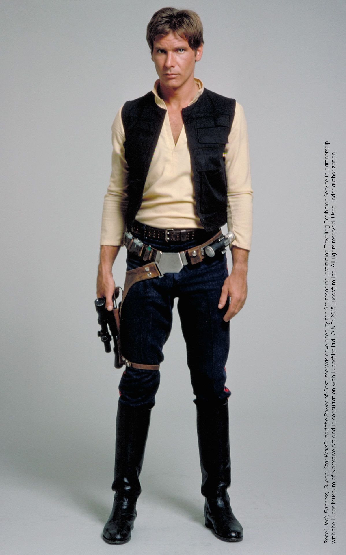 Han Solo DIY Costume
 Inspiration for Han Solo’s gun belt was drawn from