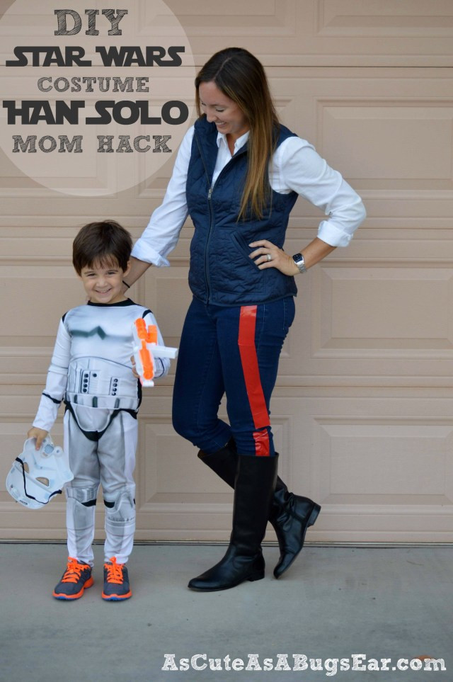 Han Solo DIY Costume
 DIY Star Wars Costume Han Solo Mom Hack