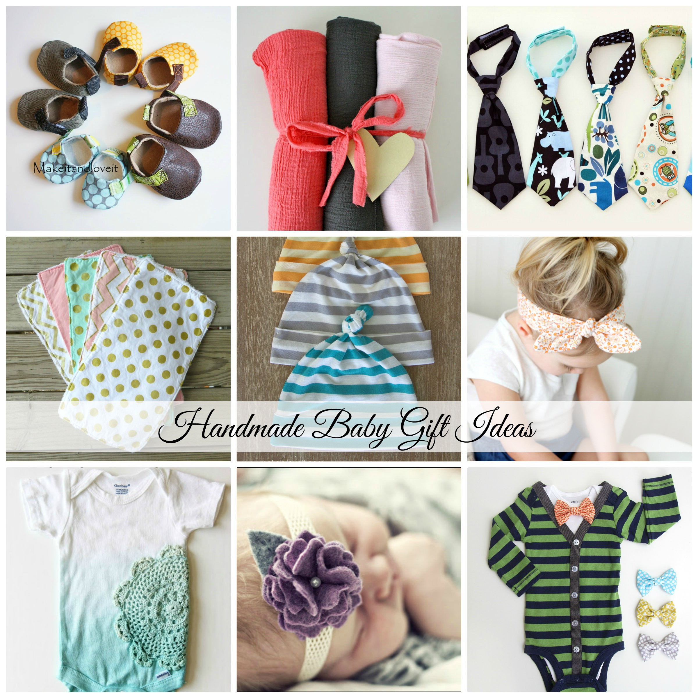 Handmade Baby Gift Ideas
 Handmade Baby Gift Ideas