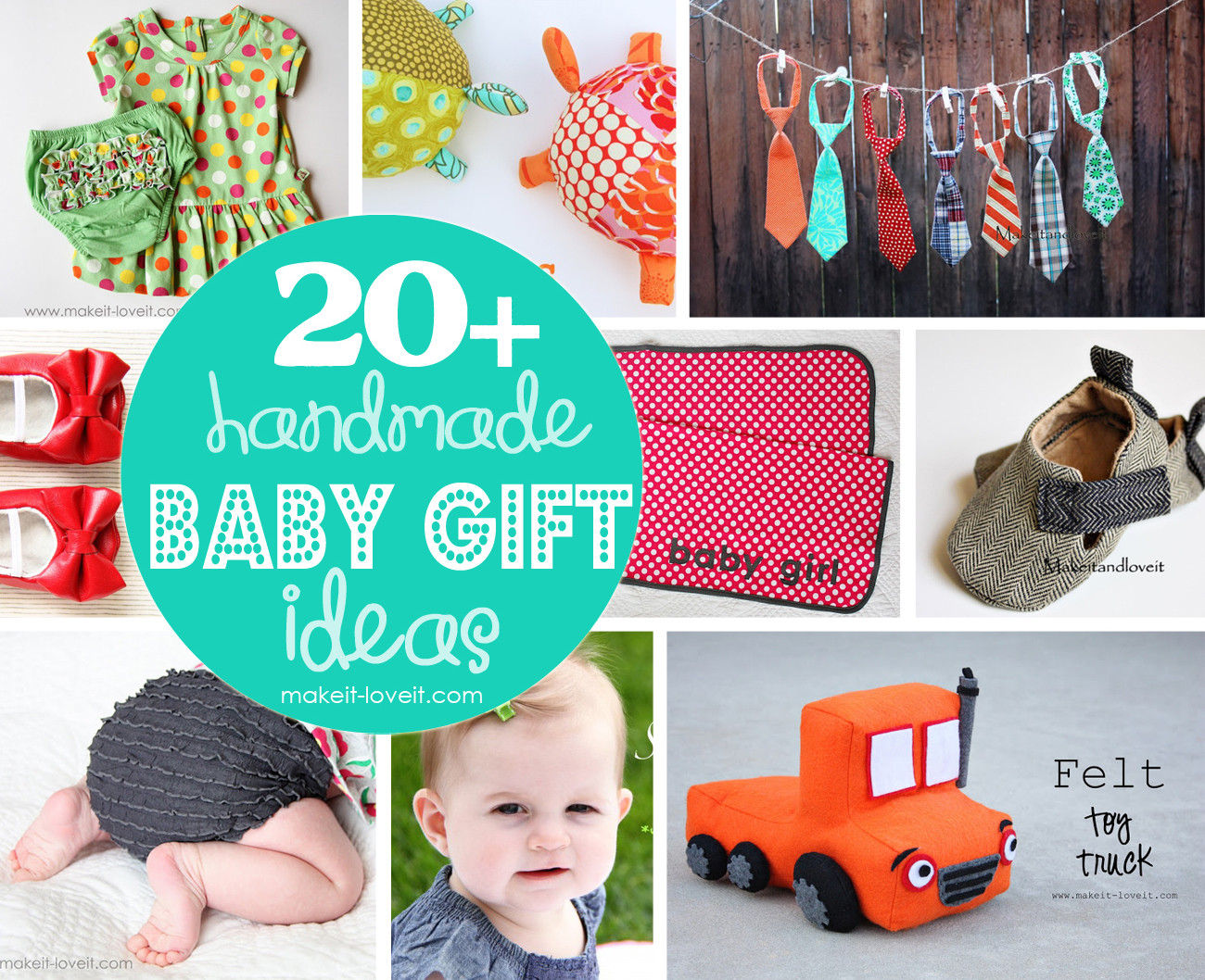 Handmade Baby Gift Ideas
 20 Handmade Baby Gift Ideas