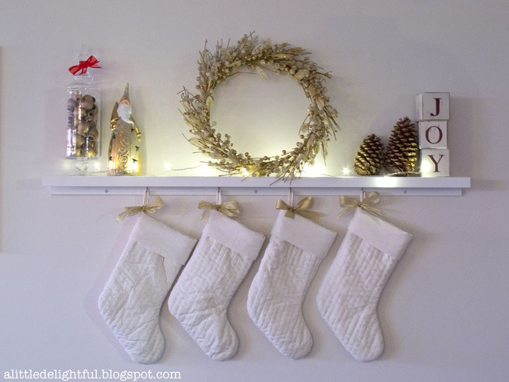 Hanging Christmas Stockings Without Fireplace
 8 Festive Ways to Hang Stockings When You Don t Have a