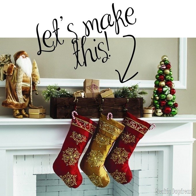 Hanging Christmas Stockings Without Fireplace
 Hanging Stockings without a Fireplace Mantel Reality