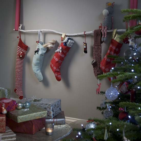 Hanging Christmas Stockings Without Fireplace
 Hang stockings without a fireplace