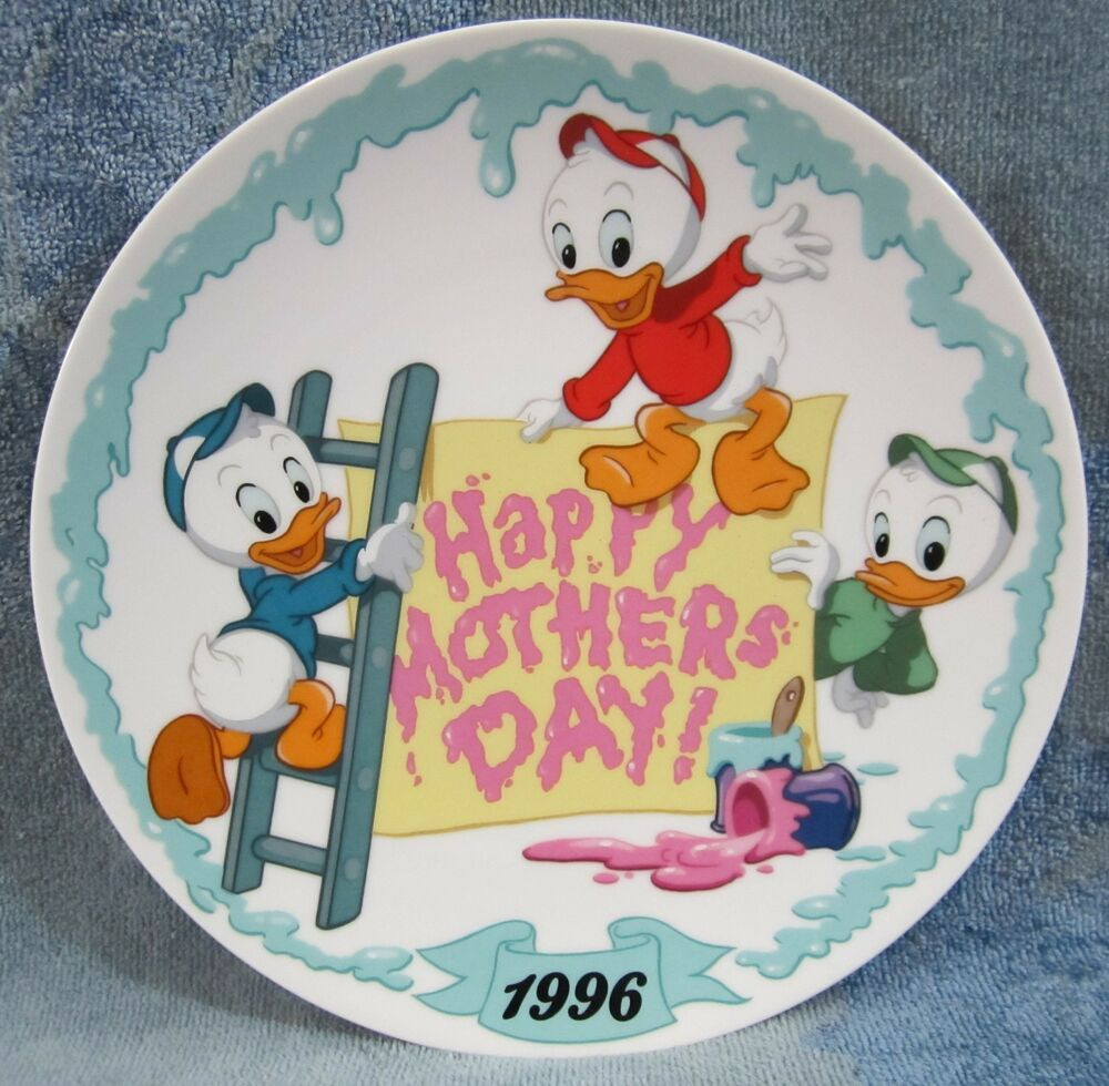Happy Mother'S Day Quotes
 1996 Happy Mother s Day Plate Disney Huey Dewey Louie "We