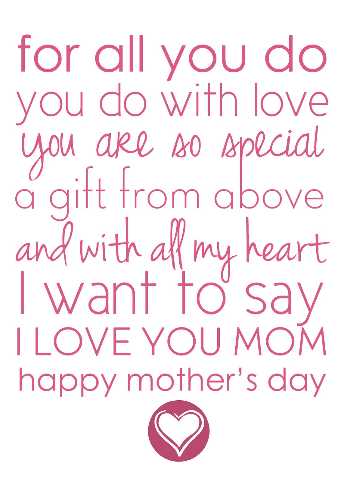 Happy Mothers Day Quotes From Son
 Best Mothers Day Poems – The WoW Style