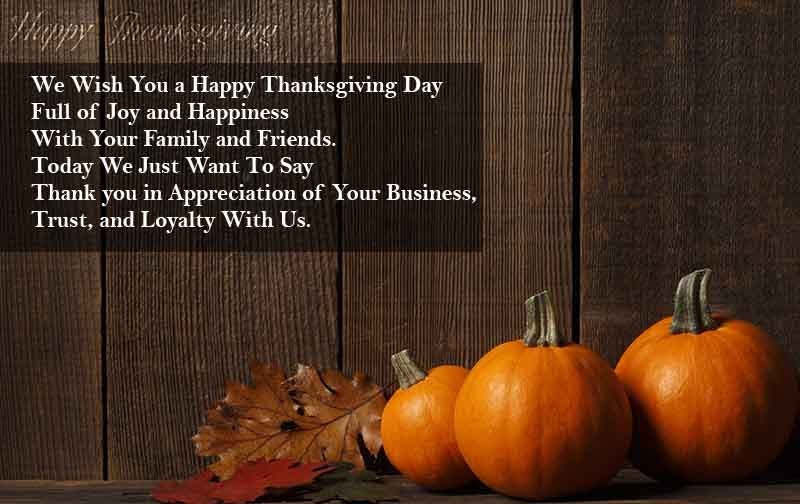 Happy Thanksgiving Quotes For Businesses
 Happy Thanksgiving Wishes Messages Quotes Top Web Search