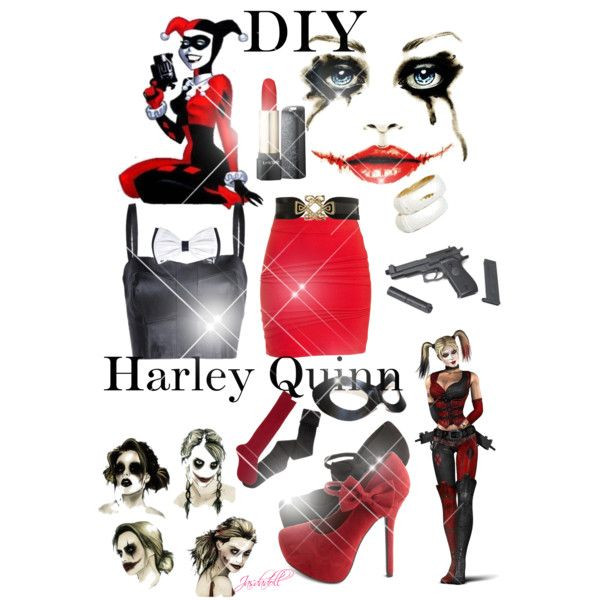 Harley Quinn Costume Ideas DIY
 DIY Harley Quinn costume Polyvore Outfits