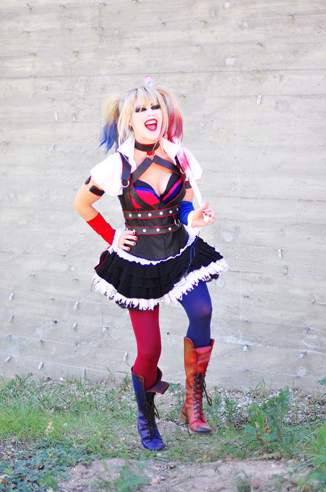 Harley Quinn Costume Ideas DIY
 Harley Quinn Makeup & Hair Batman Arkham Knight DIY