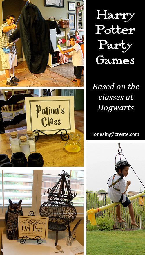 Harry Potter Halloween Party Ideas
 Harry Potter Party Game Ideas Jonesing2Create