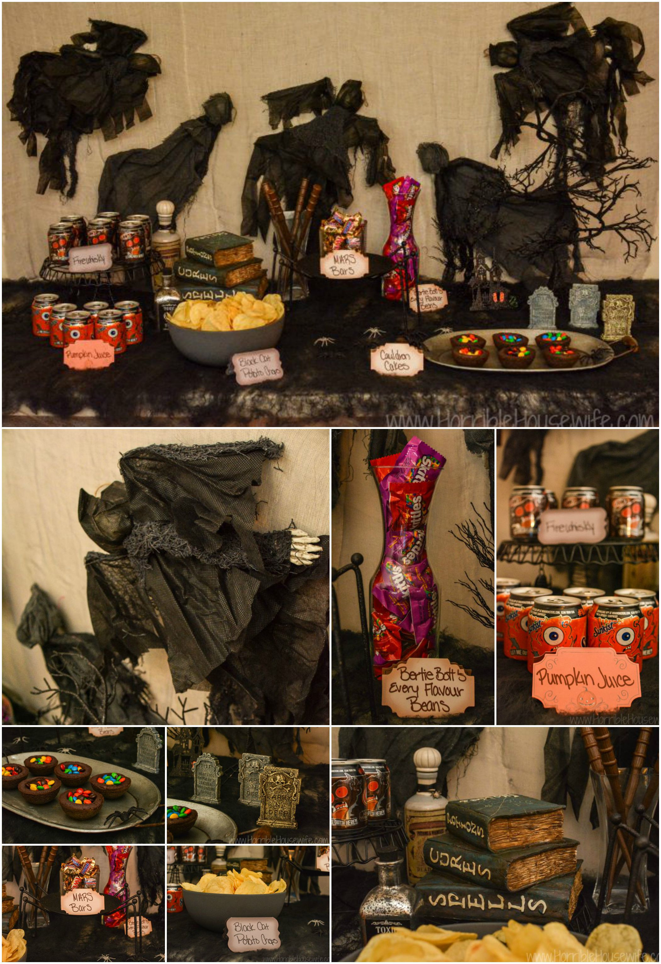 Harry Potter Halloween Party Ideas
 Harry Potter Halloween Party and BOO Broomstick Tutorial