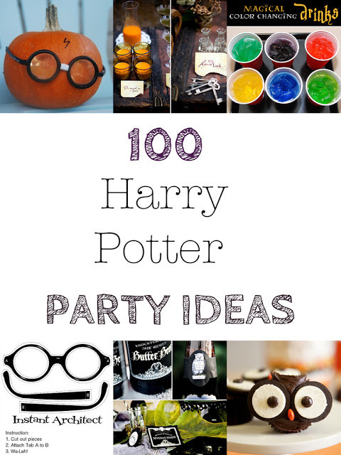 Harry Potter Halloween Party Ideas
 HOUSE OF PAINT 100 Harry Potter Halloween Party Ideas