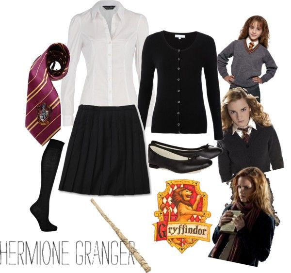 Hermione Costume DIY
 Hogwarts Uniform Gryffindor Hermione Granger