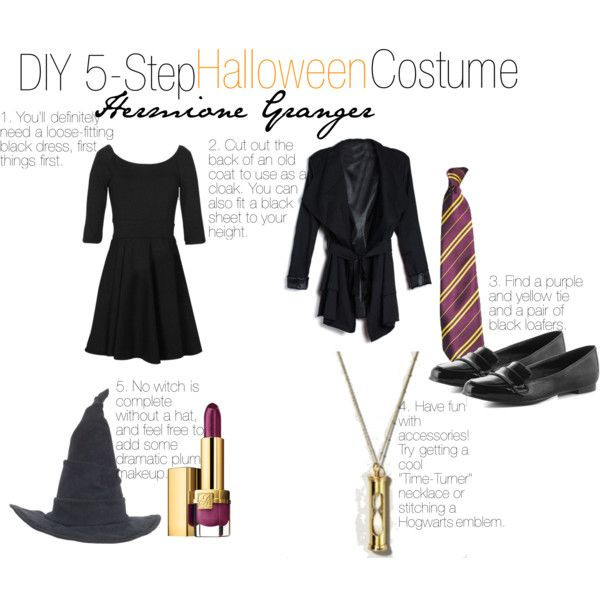 Hermione Costume DIY
 5 step hermione granger DIY costume