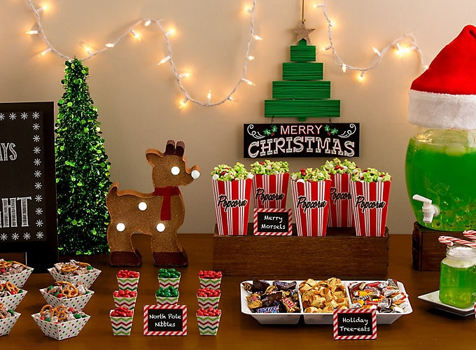 Home Christmas Party Ideas
 Holiday Movie Night Party Party City