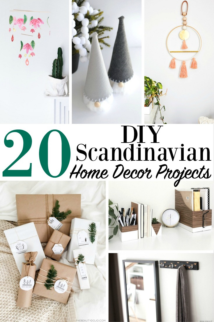 Home Decor DIY
 20 DIY Scandinavian Home Decor Projects Modern Minimalist