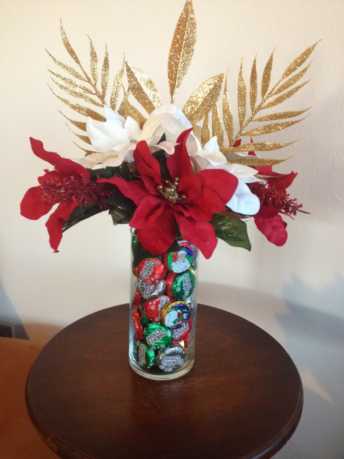 Homemade Christmas Flower Arrangements
 Aim To Create DIY Christmas Candy Floral Arrangement