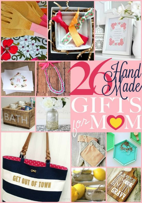 Homemade Christmas Gift Ideas For Mom
 26 Handmade Gifts for Mom
