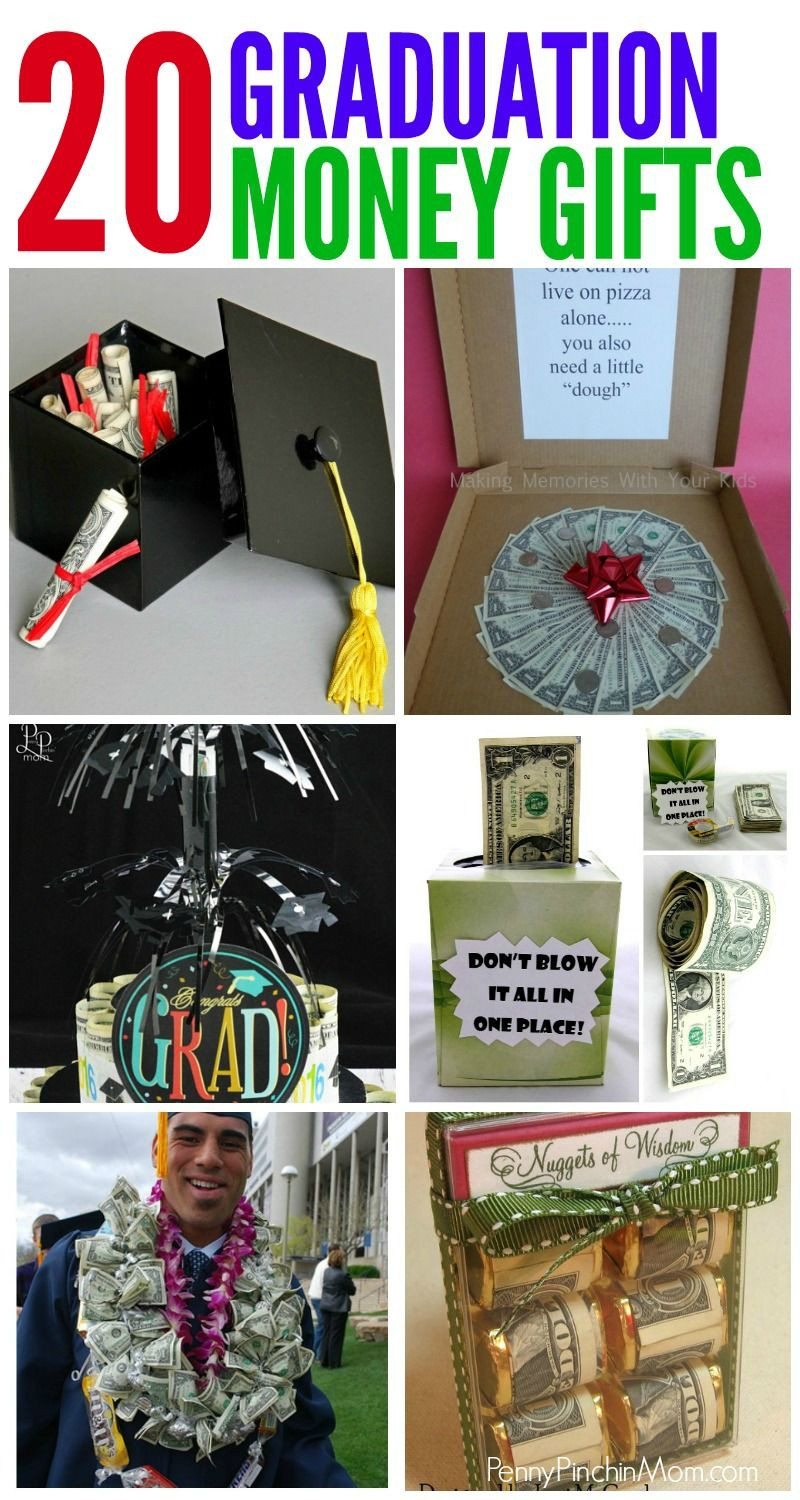 Homemade Graduation Gift Ideas
 More than 20 Creative Money Gift Ideas DIY DECOR