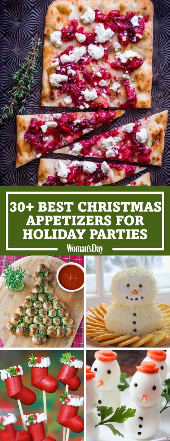 Horderves Ideas For Christmas Party
 Christmas appetizers Women day and Appetizer recipes on
