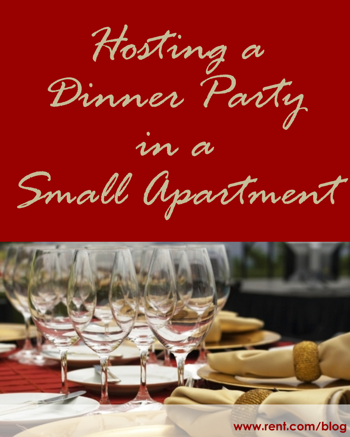Hosting Christmas Party Ideas
 Hosting a Dinner Party in a Small Apartment