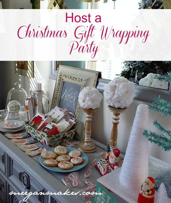 Hosting Christmas Party Ideas
 Christmas Gift Wrapping Party
