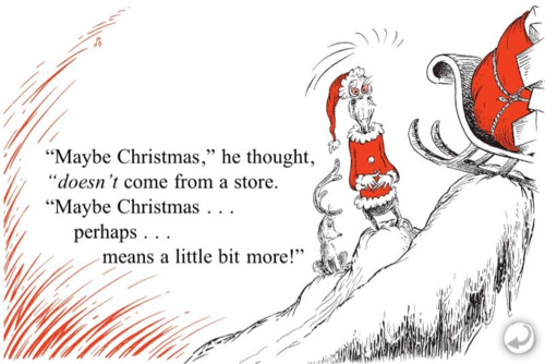 How The Grinch Stole Christmas Book Quotes
 Eyes wide…at least on one side