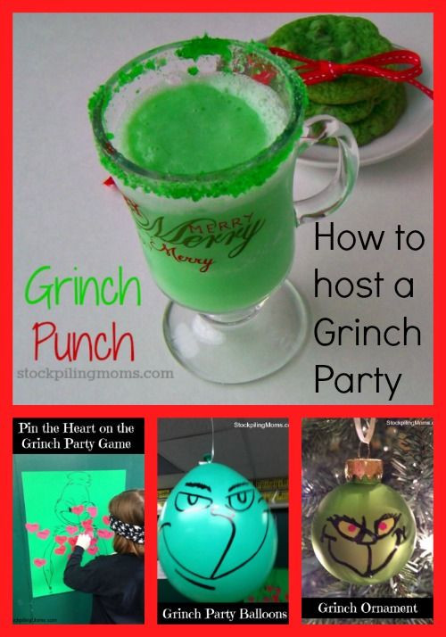 How The Grinch Stole Christmas Party Ideas
 How the Grinch Stole Christmas Party