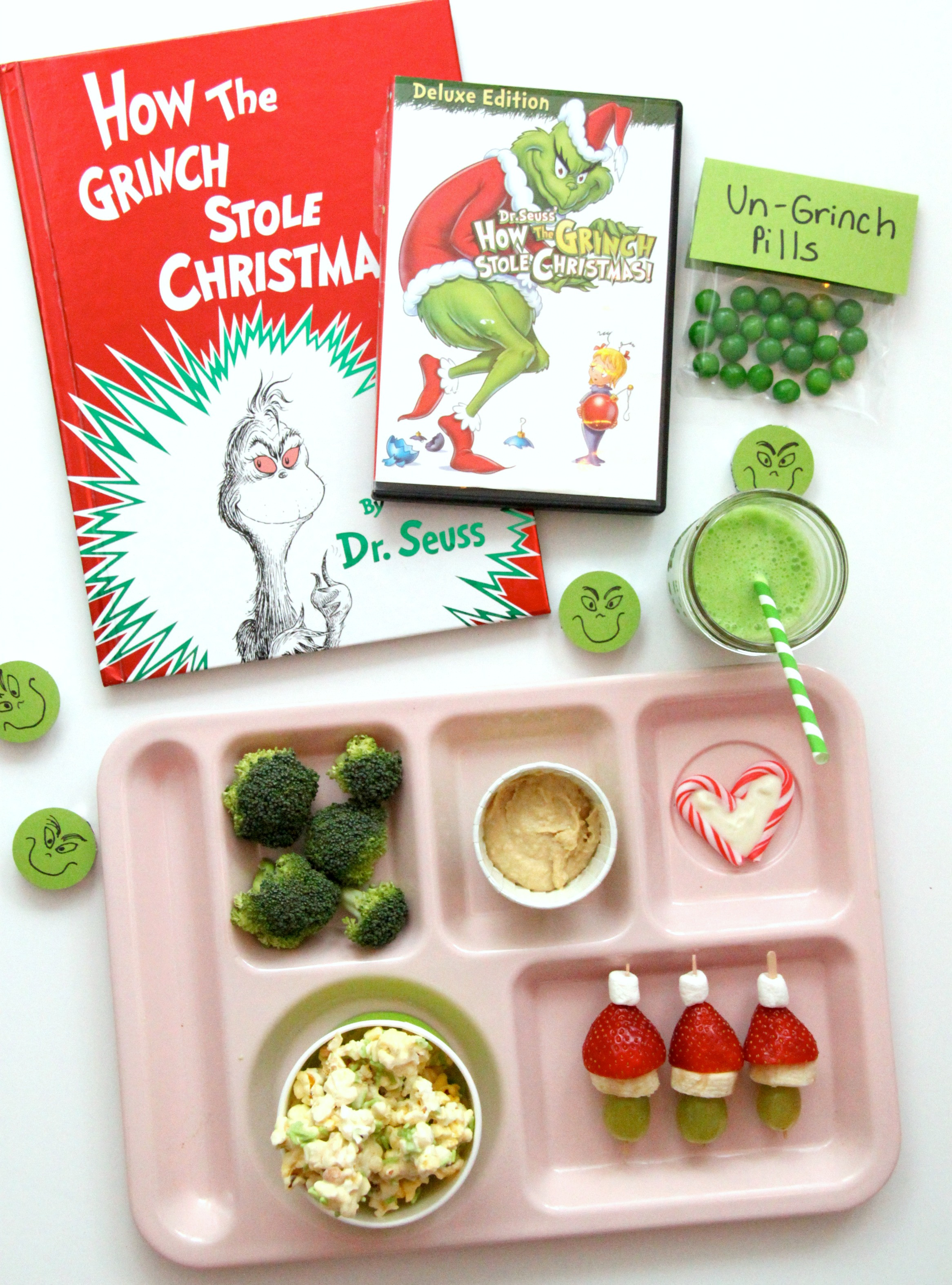 How The Grinch Stole Christmas Party Ideas
 How the Grinch Stole Christmas Party Smashed Peas & Carrots