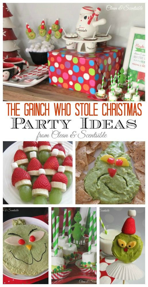 How The Grinch Stole Christmas Party Ideas
 17 Best images about PARTY Grinch on Pinterest