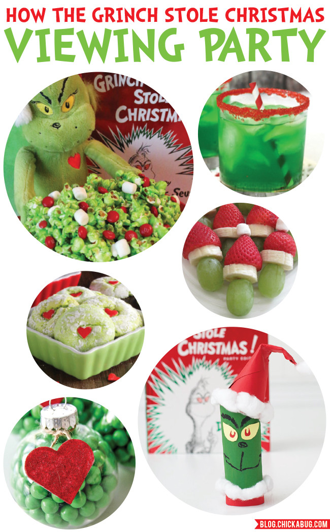 How The Grinch Stole Christmas Party Ideas
 Grinch Viewing Party Ideas