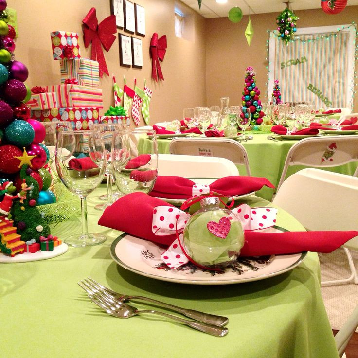How The Grinch Stole Christmas Party Ideas
 How the Grinch Stole Christmas party theme