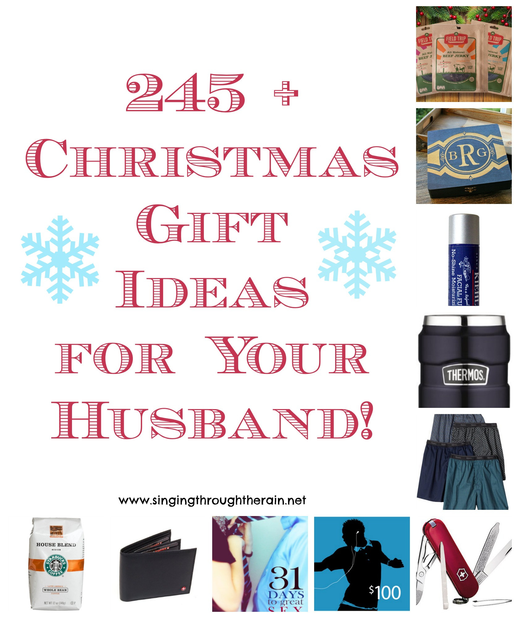Husband Christmas Gift Ideas
 245 Christmas Gift Ideas for Your Husband